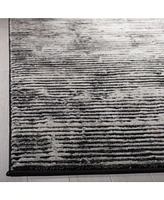 Safavieh Lurex LUR188 Black and Gray 5'3" x 7'6" Area Rug