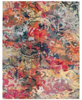 Safavieh Monaco MNC258 Blue and Orange 8' x 10' Area Rug