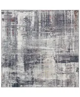 Safavieh Monray Charcoal and Ivory 7' x 7' Square Area Rug