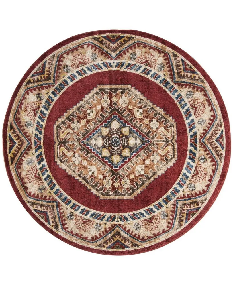 Oriental Weavers Outdoor 7x6 Round Rug Pad