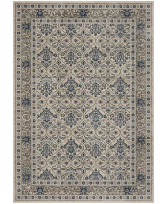 Safavieh Brentwood BNT870 Light Gray and Blue 5'3" x 7'6" Area Rug