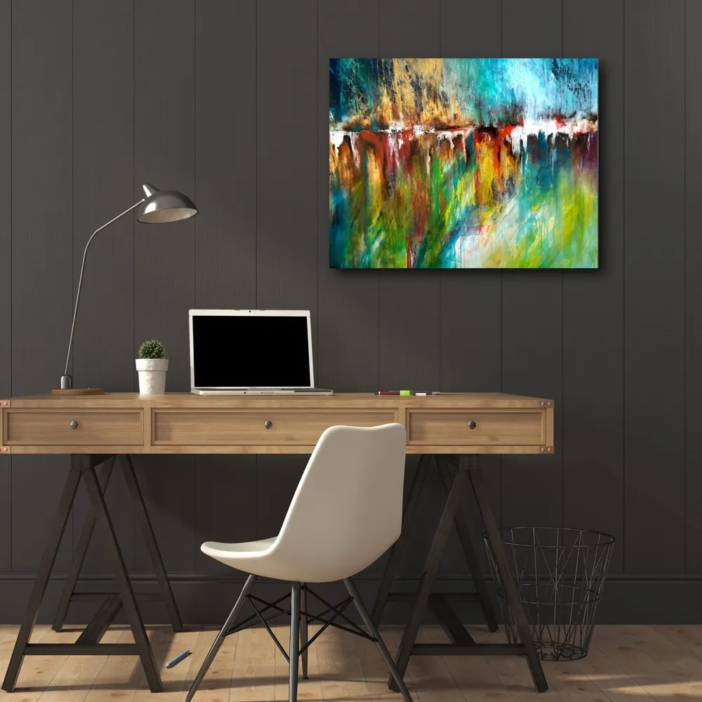 Courtside Market Frontier Gallery-Wrapped Canvas Wall Art - 16" x 20"
