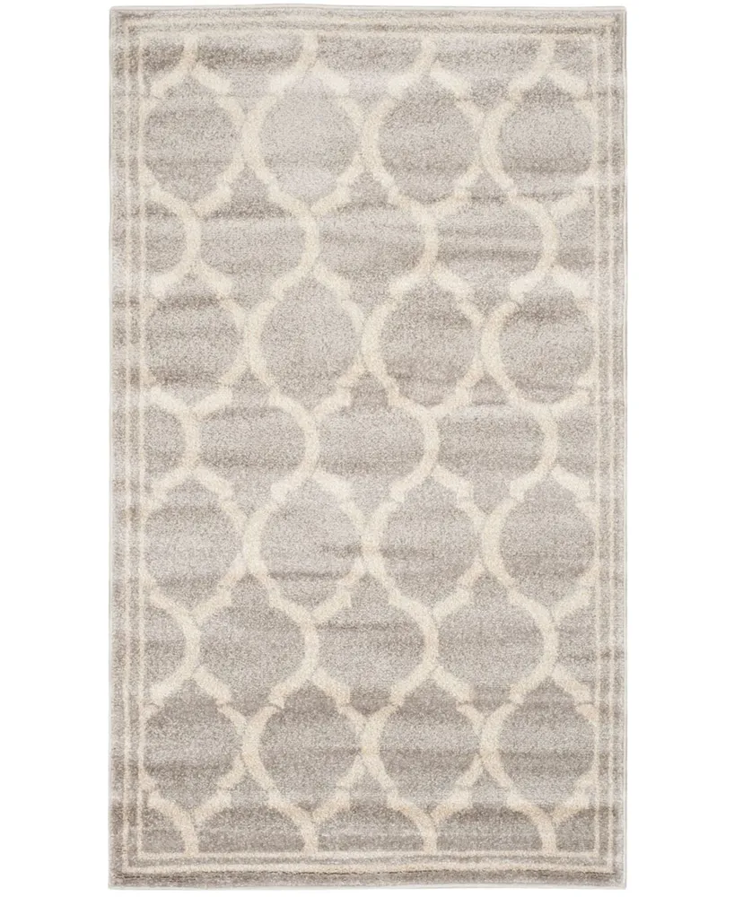 Safavieh Amherst AMT415 Light Gray and 2'6" x 4' Area Rug