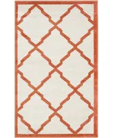 Safavieh Amherst AMT421 Beige and Orange 3' x 5' Area Rug