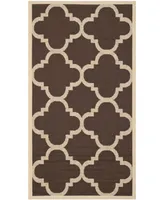 Safavieh Courtyard CY6243 Dark Brown 2' x 3'7" Sisal Weave Outdoor Area Rug