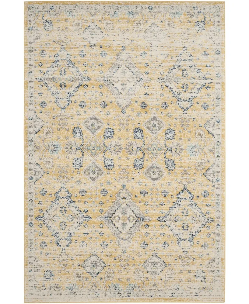 Safavieh Evoke EVK224 Gold and Ivory 10' x 14' Area Rug