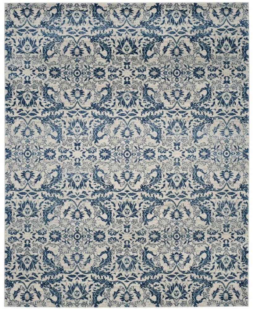 Safavieh Evoke Ivory and Blue 11' x 15' Area Rug