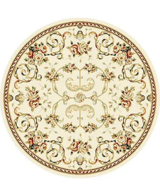 Safavieh Lyndhurst LNH327 Ivory 8' x 8' Round Area Rug