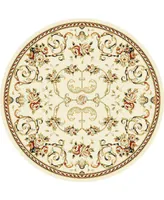 Safavieh Lyndhurst LNH327 Ivory 8' x 8' Round Area Rug