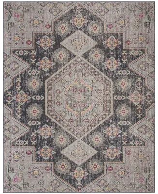 Safavieh Montage MTG365 Black and Multi 9' x 12' Outdoor Area Rug