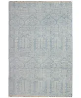 Carah Crh-108 Light Blue 7'6" x 9'6" Area Rug