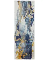 Medley 5341a Ivory Blue Area Rug