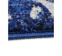 Closeout! Medley 5439A Dark Blue 7'6" x 9'6" Area Rug