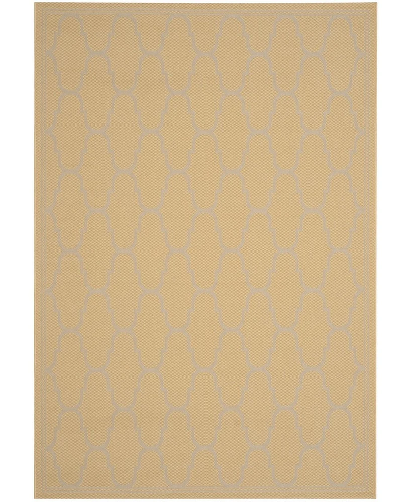 Safavieh Courtyard CY6016 Yellow and Beige 8' x 11'2" Sisal Weave Outdoor Area Rug