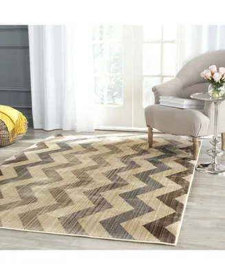 Safavieh Infinity INF591 Yellow and Brown 8' x 10' Area Rug