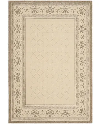 Safavieh Courtyard CY0901 Natural and 2'3" x 10' Runner Outdoor Area Rug