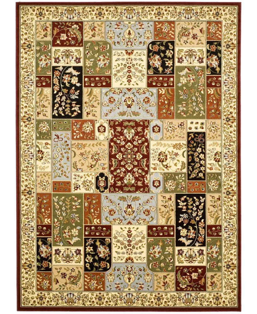 Safavieh Lyndhurst LNH318 Multi and Ivory 9' x 12' Area Rug