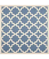 Safavieh Courtyard CY6913 and Beige 5'3" x 5'3" Sisal Weave Square Outdoor Area Rug