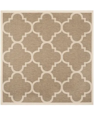 Safavieh Courtyard CY6243 4' x 4' Sisal Weave Square Outdoor Area Rug