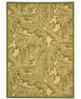 Safavieh Courtyard CY2996 Natural and Olive 2' x 3'7" Outdoor Area Rug