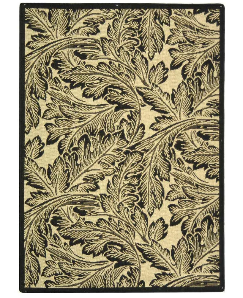 Safavieh Courtyard CY2996 Sand and Black 2' x 3'7" Outdoor Area Rug