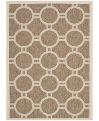 Safavieh Courtyard CY6924 and Bone 5'3" x 7'7" Sisal Weave Outdoor Area Rug