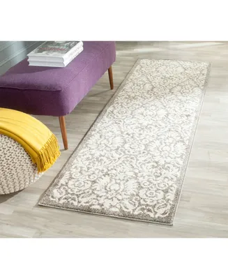 Safavieh Amherst AMT427 Dark Grey and Beige 2'3" x 9' Runner Area Rug