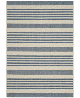 Safavieh Courtyard CY6062 Beige and 5'3" x 7'7" Sisal Weave Outdoor Area Rug