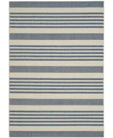 Safavieh Courtyard CY6062 Beige and 5'3" x 7'7" Sisal Weave Outdoor Area Rug