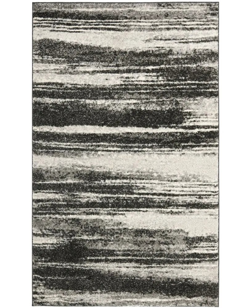 Safavieh Retro RET2693 Dark Gray and Light Gray 6' x 9' Area Rug