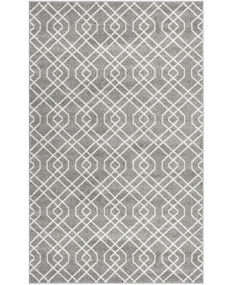 Safavieh Amherst AMT407 Gray and Ivory 5' x 8' Area Rug