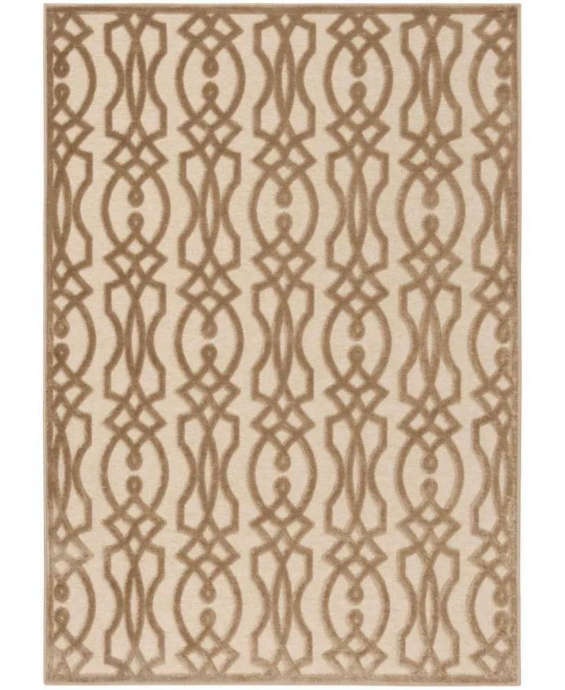 Martha Stewart Collection Hickory 5'3" x 7'6" Outdoor Area Rug, Created for Macy's