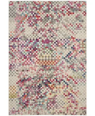 Safavieh Monaco MNC241 Gray and Multi 3' x 5' Area Rug