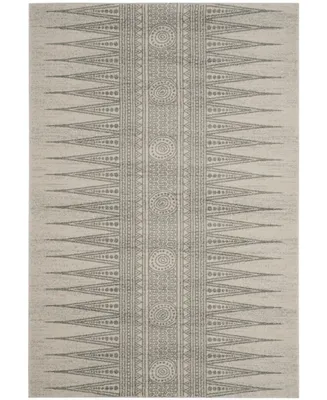 Safavieh Evoke EVK226 Ivory and Silver 4' x 6' Area Rug