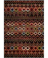 Safavieh Amsterdam AMS108 and Multi 6'7" x 9'2" Outdoor Area Rug