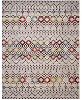 Safavieh Amsterdam Light Gray and Multi 10' x 14' Outdoor Area Rug