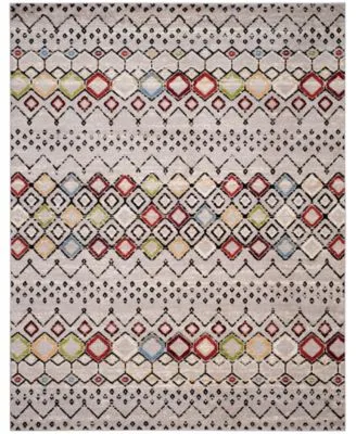 Safavieh Amsterdam 108 Light Gray Multi Rug