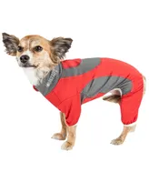 Pet Life Active 'Warm-Pup' Performance Two Toned Full Body Warm Up