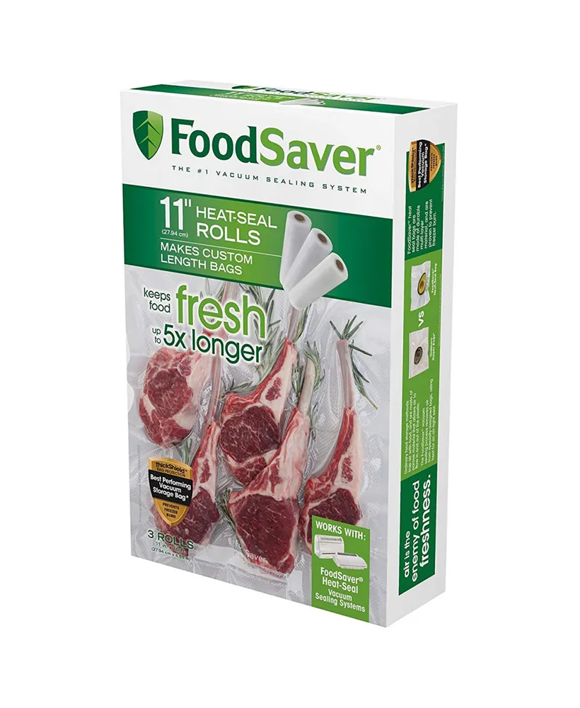 FoodSaver Vacuum Sealer Bags for Extra Large Items, Rolls for