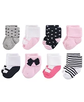 Little Treasure Baby Girls Treasure Baby Newborn Socks Lady