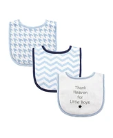 Luvable Friends Drooler Bibs, 3-Pack, One Size