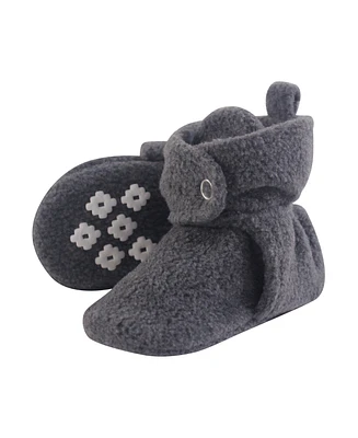 Little Treasure Cozy Fleece Booties with Non Skid Bottom