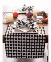 Harelquin Print Table Runner