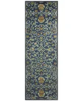 Bb Rugs Dijay Djy-131 Navy 2'6" x 8' Runner Area Rug