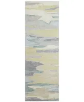 Bb Rugs Elements Elm-225 Multi 2'6" x 8' Runner Area Rug