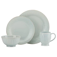 Lenox French Perle Groove 4 Piece Place Setting