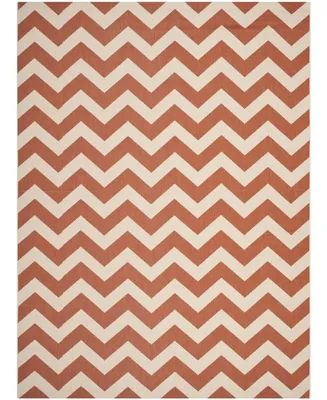 Safavieh Courtyard CY6244 Terracotta and Beige 8' x 11' Outdoor Area Rug