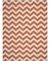 Safavieh Courtyard CY6244 Terracotta and Beige 8' x 11' Outdoor Area Rug