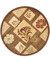 Safavieh Lyndhurst LNH554 and Multi 5'3" x 5'3" Round Area Rug