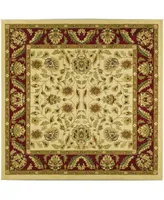 Safavieh Lyndhurst LNH215 Ivory and Red 8' x 8' Square Area Rug
